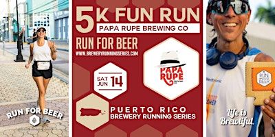 5k Beer Run x Papa Rupe Brewing Co | 2025 PR Brewery Running Series | Papa Rupe Brewing Co.