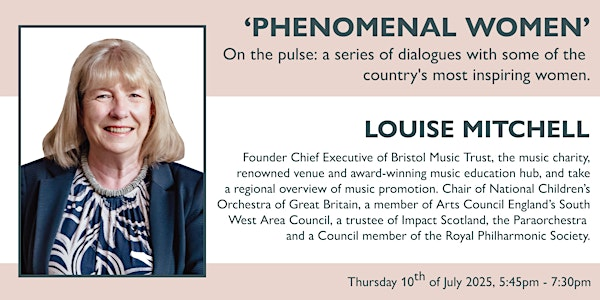 'Phenomenal Women' with Louise Mitchell | The Gainsborough Bath Spa, an SLH Hotel