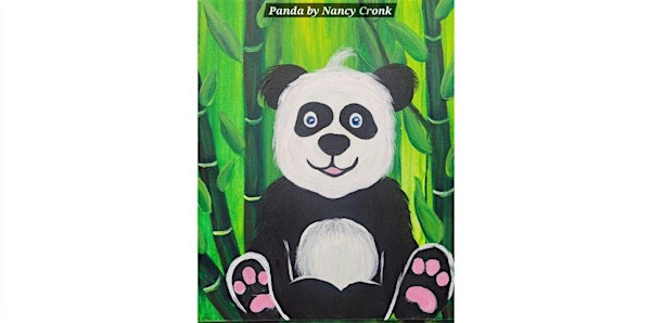 Panda Monday,  July 7th 10:00am $30 | Sipping N' Painting Hampden