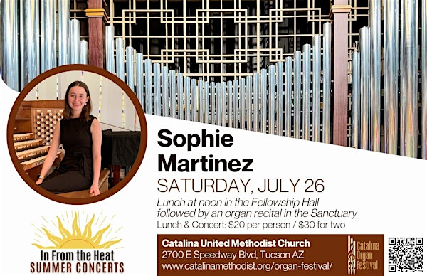In From the Heat Luncheon and Recital | Catalina United Methodist Church