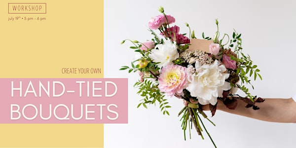 How to Make a Hand-tied Bouquet | Miami Beach Botanical Garden