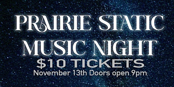 Prairie Static | club Cubana