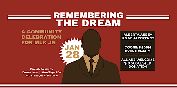 Remembering The Dream: A Community Celebration for Martin Luther King Jr. | Alberta Abbey
