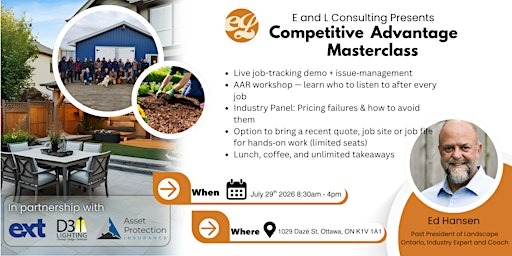Competitive Advantage Masterclass | 1029 Dazé St