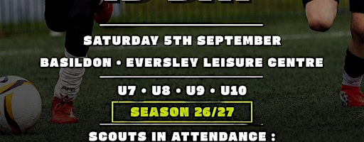 CFA Talent ID Day (U11-U12) | Eversley Leisure Centre