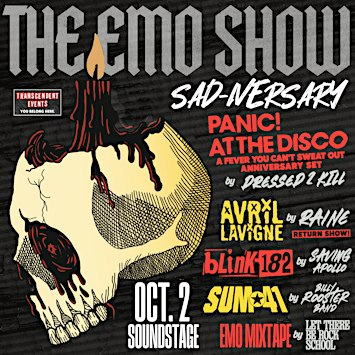 THE EMO SHOW: Sad-iversary | Baltimore Soundstage