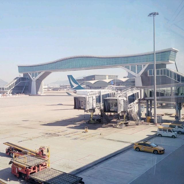 久別了的香港國際機場✈️💗💗💗