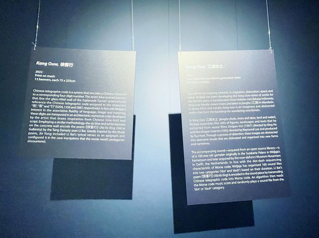 Visual arts display