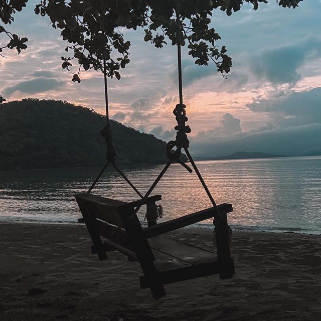 ที่พักบนเกาะหมาก หาดส่วนตัว