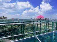 SkyWalk วัดพระธาตุผาเงา วิว 3 แผ่นดิน 