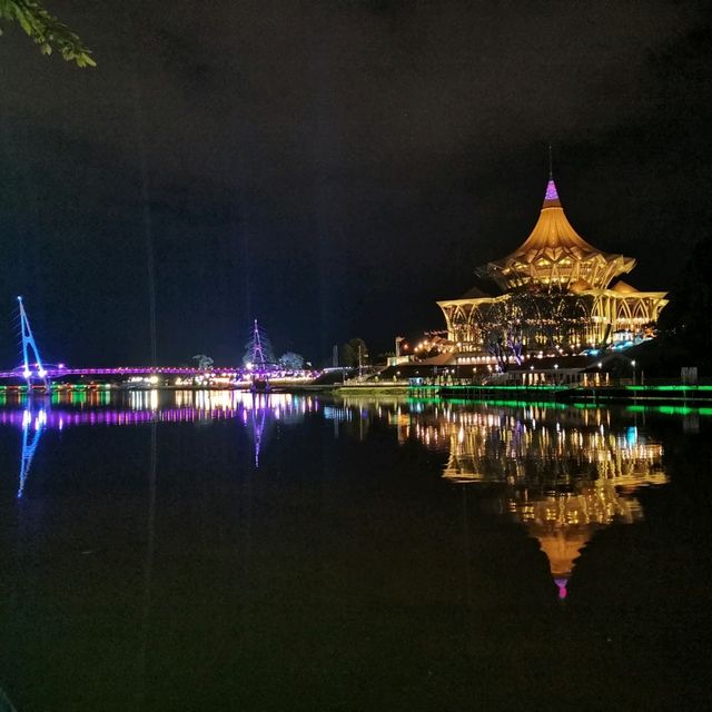 Glittering View of ohsem Kuching! 