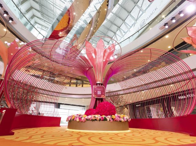 ifc商場呈獻「彩蝶錦簇庭園」新春裝置