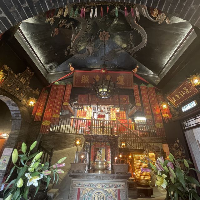 逾百年歷史的大坑蓮花宮