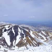 真冬の蔵王・刈田岳手前