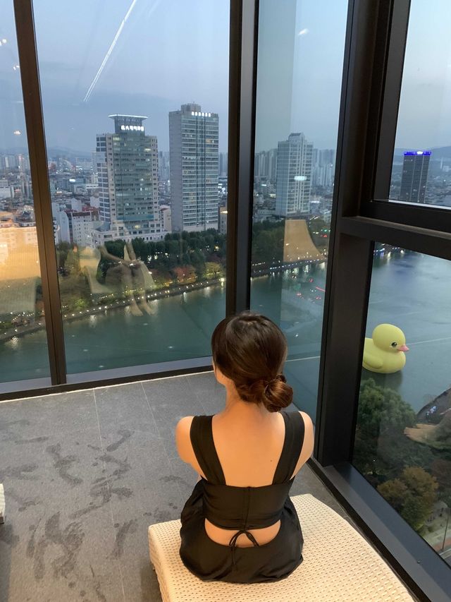 소피텔 앰배서더 서울, 화려했던 수영장