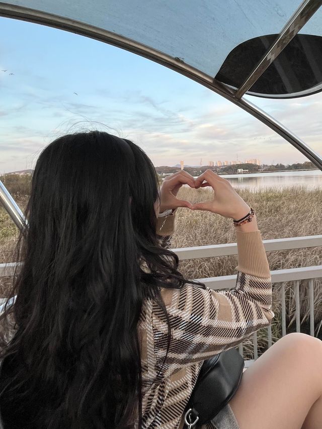 왕송호수의 노을을 온맘껏 즐길 수 있는 의왕레일바이크💓