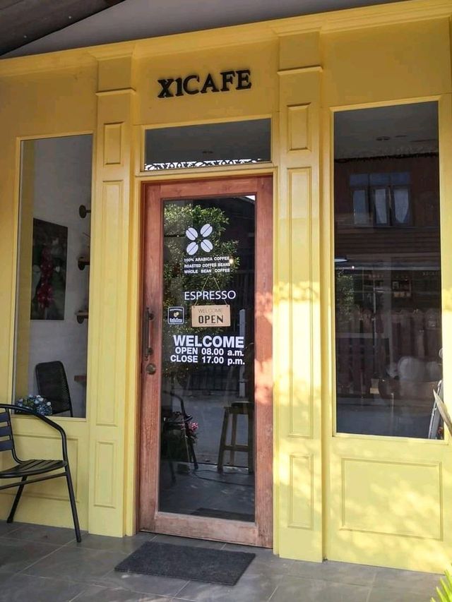 X1 Cafe at Chiangkhan กาแฟคูลๆ ที่เชียงคาน