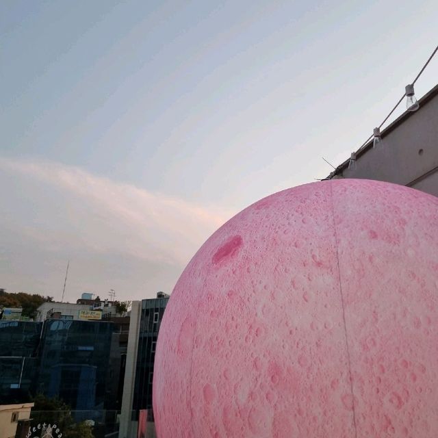 남산타워가 보이는 루프탑 카페 : 스윗픽