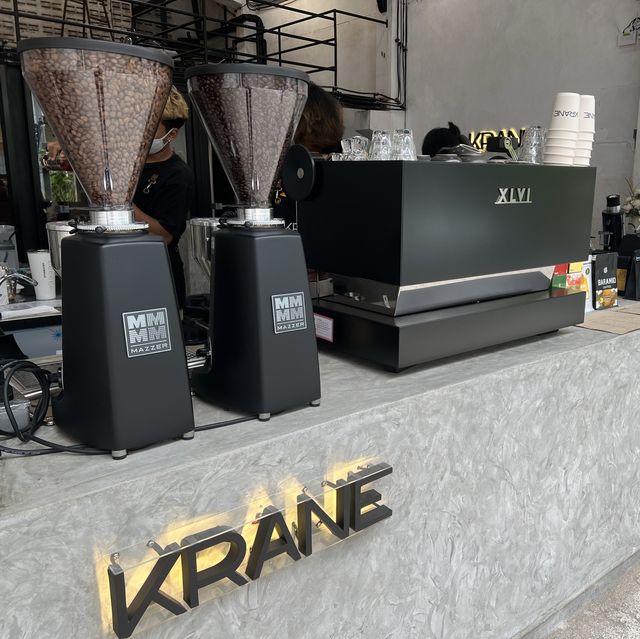 Krane cafe ค่าเฟ่โรงเหล็ก 