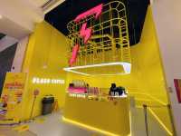 Neon pop coffee joint at Orchard Central SG