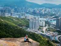🤓從青衣三支香山俯瞰無敵大海景及不同山景建築物😍