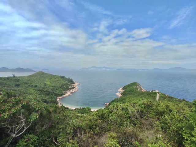 長洲北眺亭行山路線，看盡長洲。適合新手