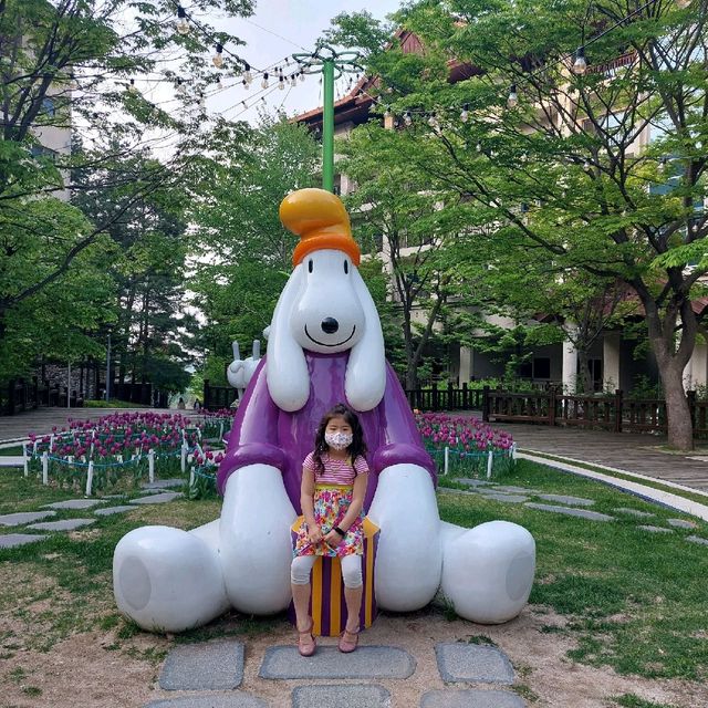 하이원리조트 내 튤립 꽃구경하기 