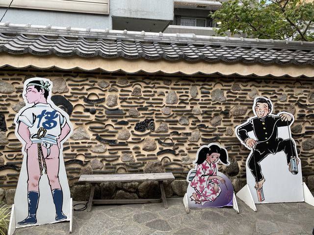 博多の古い町屋が復元されています。