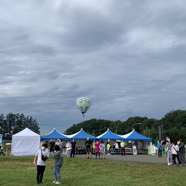 熱気球の競演😃北海道バルーンフェスティバル🎈