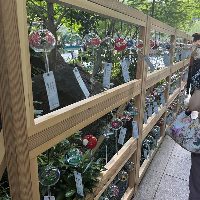 風鈴がステキ🎐な神社
