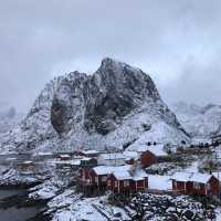 北歐冰天雪地超浪漫明信片靚景挪威lofoten小島
