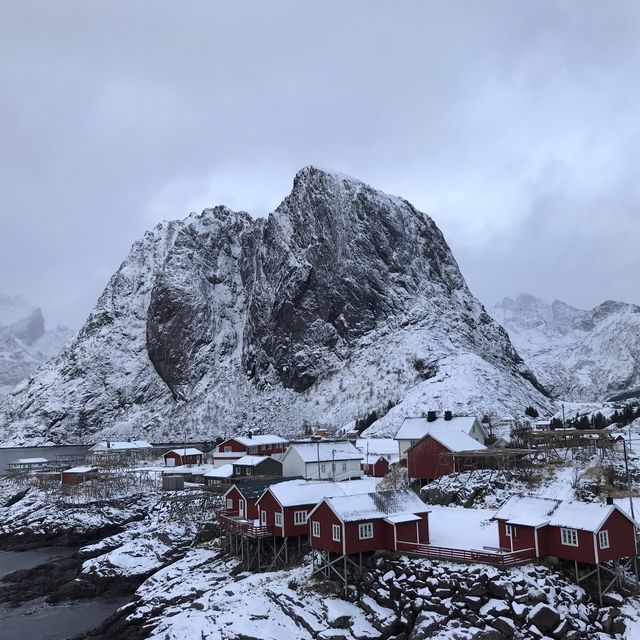 北歐冰天雪地超浪漫明信片靚景挪威lofoten小島