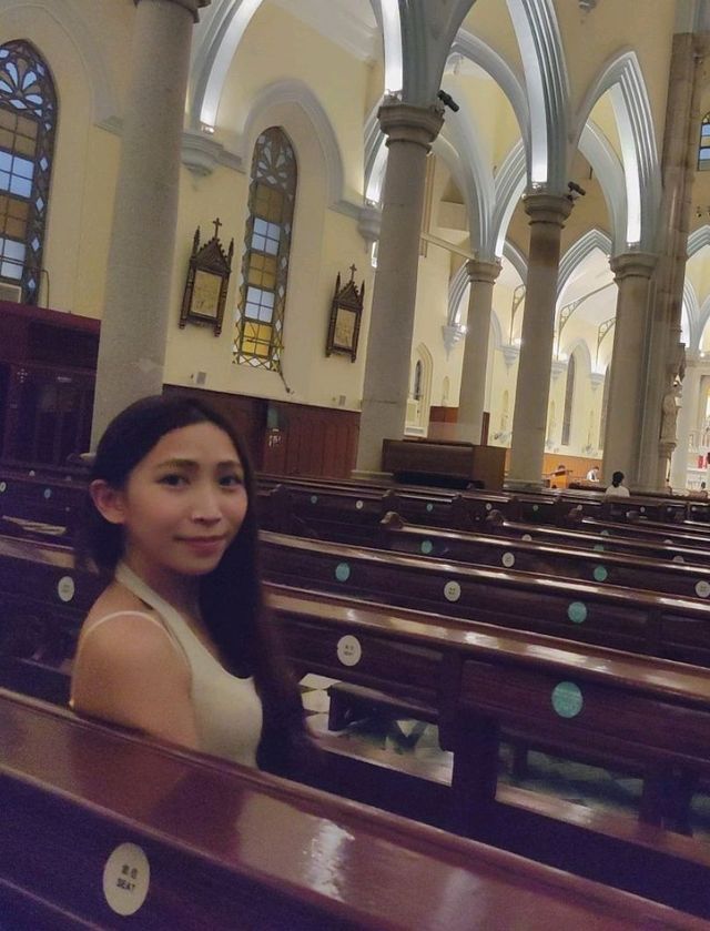 香港中環童話風城堡（教堂）大型絕美歷史建築（燈光演出-大館