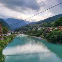 타이베이 Wulai Suspension Bridge