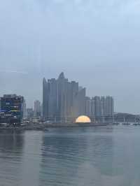 6층에서 보는 광안대교