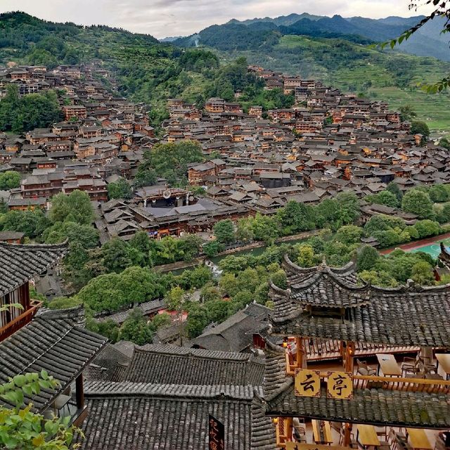 Experiencing beautiful Miao Village