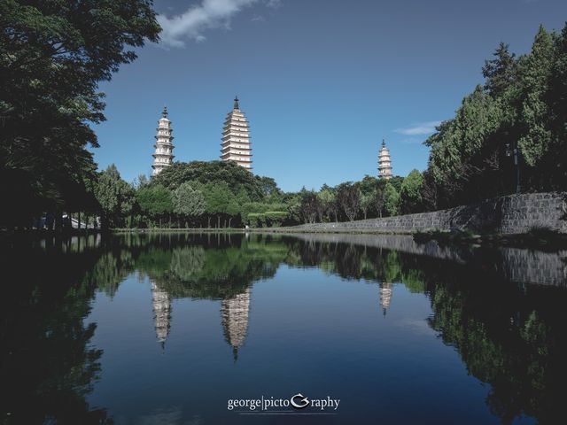 Three Pagodas of Dali@Yunnan Province