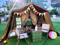[親子好去處] 城市中camping