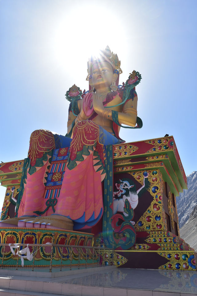 Diskit Monastery วัดพทธในหุบเขา nubra