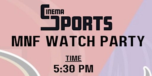 Sports Cinema Presents: San Francisco 49ers Vs. Minnesota Vikings | 492 E 13th Ave
