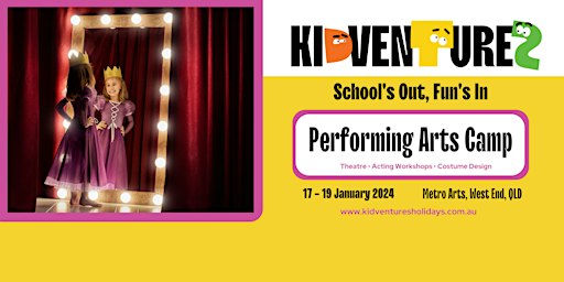 Kidventures Performing Arts Camp | Metro Arts