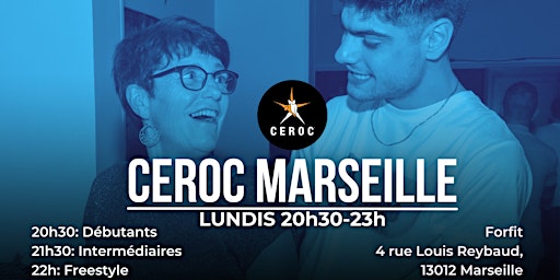 Cours de danse + soirée Ceroc - le rock moderne | Forfit Sport & Bien-Être - Salle de sport à Marseille 13012 - Coaching sportif Marseille