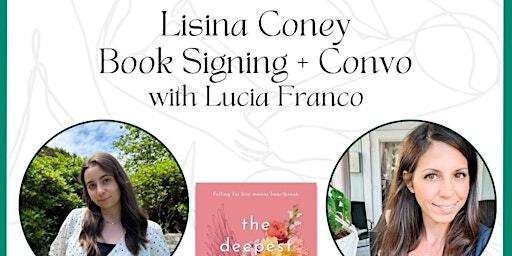 Lisina Coney Book Signing + Convo with Lucia Franco | Steamy Lit