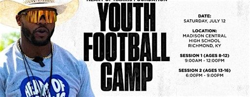 2025 Heart of Harris Foundation Youth Football Camp | Madison Central High School
