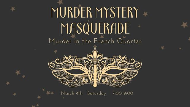 A Masquerade Murder Mystery - Murder in The French Quarter | The Weighted Plate