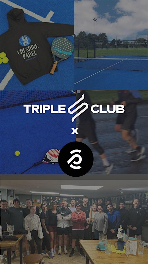 Triple S Club x Cheshire Padel - 5km and Padel | Crewe Vagrants Sports Club