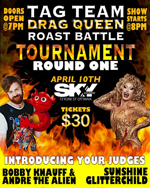 The TAG TEAM DRAG QUEEN ROAST BATTLE TOURNAMENT | SKY Lounge
