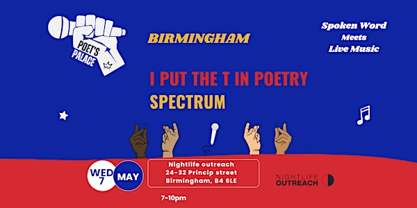 Poet's Palace Birmingham | Nightlife Outreach