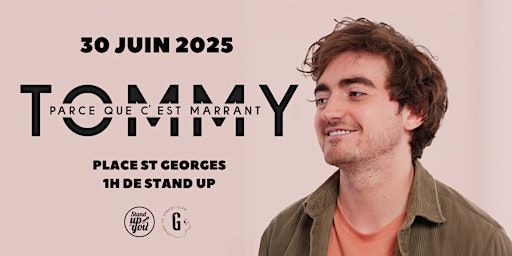 Tommy Bourbi - spectacle de stand up chez M. Georges - Toulouse | 20 Pl. Saint-Georges