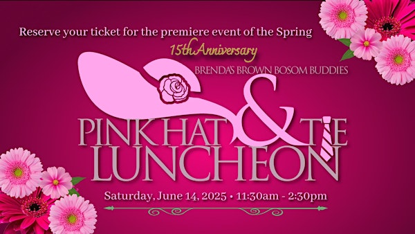 BBBB PINK HAT AND TIE LUNCHEON | The Harbert Center